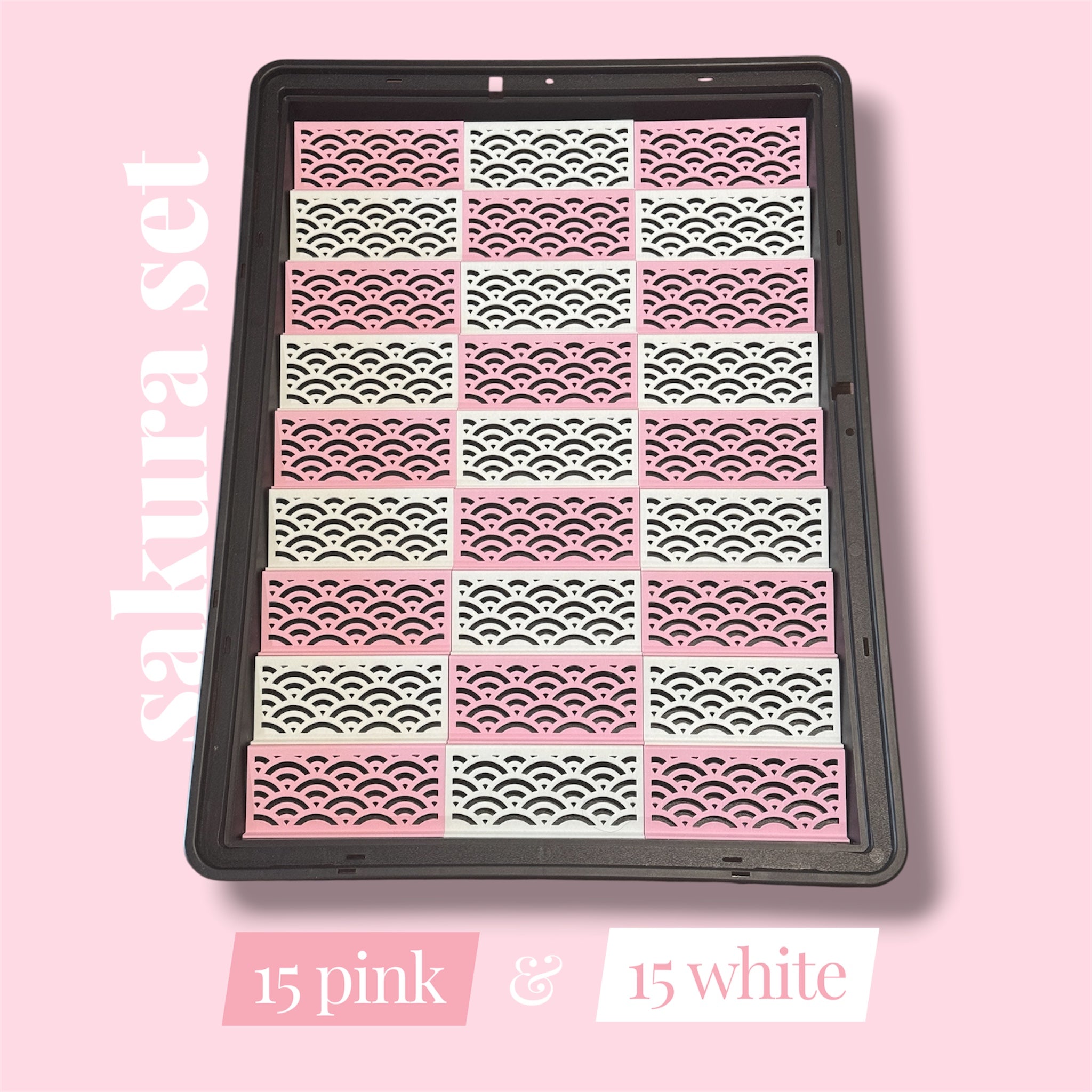 Card Risers for Zion Cases - Japanese Patterns